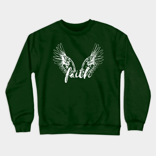 Faith Crewneck Sweatshirt by thefunkysoul